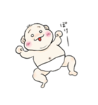 ぽちゃぽちゃ赤ちゃん（個別スタンプ：6）