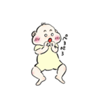 ぽちゃぽちゃ赤ちゃん（個別スタンプ：7）