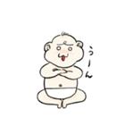 ぽちゃぽちゃ赤ちゃん（個別スタンプ：8）