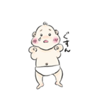 ぽちゃぽちゃ赤ちゃん（個別スタンプ：11）