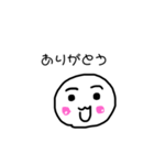 表情だけで伝える（個別スタンプ：1）