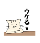 ラフなネコ（個別スタンプ：5）