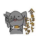 ブサかわ？ゾウさん（個別スタンプ：22）