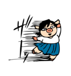 ブタのB子さん（個別スタンプ：1）