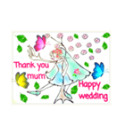 happy  wedding 1（個別スタンプ：6）
