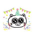 White Cat :)（個別スタンプ：7）