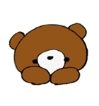 くまのみーたんとぷーたん（個別スタンプ：3）
