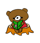 くまのみーたんとぷーたん（個別スタンプ：7）