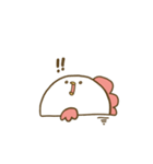 まるっこいにわとりのおばけ（個別スタンプ：10）