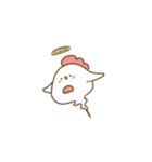 まるっこいにわとりのおばけ（個別スタンプ：18）