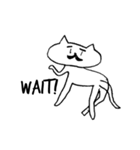 猫ひげなEnglish（個別スタンプ：2）
