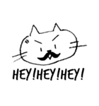 猫ひげなEnglish（個別スタンプ：7）