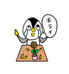 ペンギンのりんごちゃんが遊びにきたよ（個別スタンプ：35）