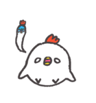 しろめこっこ（個別スタンプ：10）