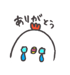 しろめこっこ（個別スタンプ：17）