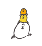 しろめこっこ（個別スタンプ：25）