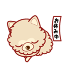 もふもふほんわか ポメラニアンのきもち（個別スタンプ：22）