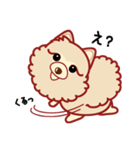 もふもふほんわか ポメラニアンのきもち（個別スタンプ：31）