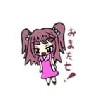 女の子(ミニキャラ)（個別スタンプ：7）