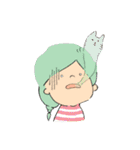 あの子とネコの、まいにちスタンプ（個別スタンプ：17）