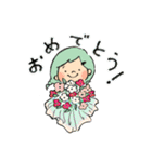 あの子とネコの、まいにちスタンプ（個別スタンプ：20）