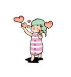 あの子とネコの、まいにちスタンプ（個別スタンプ：30）