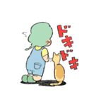 あの子とネコの、まいにちスタンプ（個別スタンプ：38）