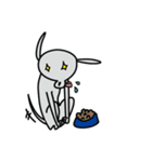 ゆるい犬のお絵描き（個別スタンプ：2）