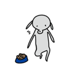 ゆるい犬のお絵描き（個別スタンプ：6）