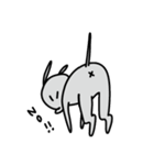 ゆるい犬のお絵描き（個別スタンプ：9）
