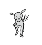 ゆるい犬のお絵描き（個別スタンプ：16）