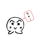 白まる坊 英語編（個別スタンプ：3）