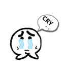 白まる坊 英語編（個別スタンプ：4）