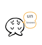 白まる坊 英語編（個別スタンプ：10）