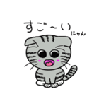 毎日使えるスコティッシュフォールドねこ（個別スタンプ：11）