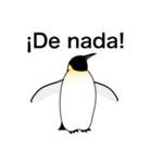 ダンディペンギン スペイン語版（個別スタンプ：2）