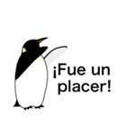 ダンディペンギン スペイン語版（個別スタンプ：24）