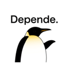 ダンディペンギン スペイン語版（個別スタンプ：39）