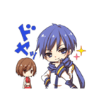 KAITOとMEIKOのなかよしスタンプ2（個別スタンプ：5）