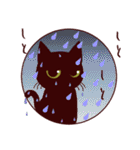 黒猫スタンプちゃん3（個別スタンプ：37）