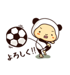 ぱんもぐ【サッカー編】（個別スタンプ：26）