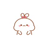 ピンクウサギ mochi（個別スタンプ：12）