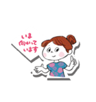 やさしくひとこと敬語スタンプ（個別スタンプ：35）