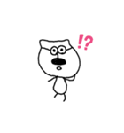 めがねねこ.（個別スタンプ：2）