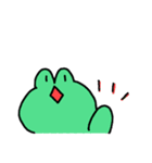 蛙と檸檬猫と蒟蒻犬（個別スタンプ：3）