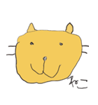 4才の子が描いたスタンプ（個別スタンプ：5）