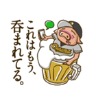 草野球好きのブタボくん 2（個別スタンプ：34）