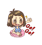 マキちゃん夏休みの巻！（個別スタンプ：10）