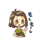 マキちゃん夏休みの巻！（個別スタンプ：14）