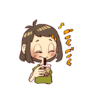 マキちゃん夏休みの巻！（個別スタンプ：22）